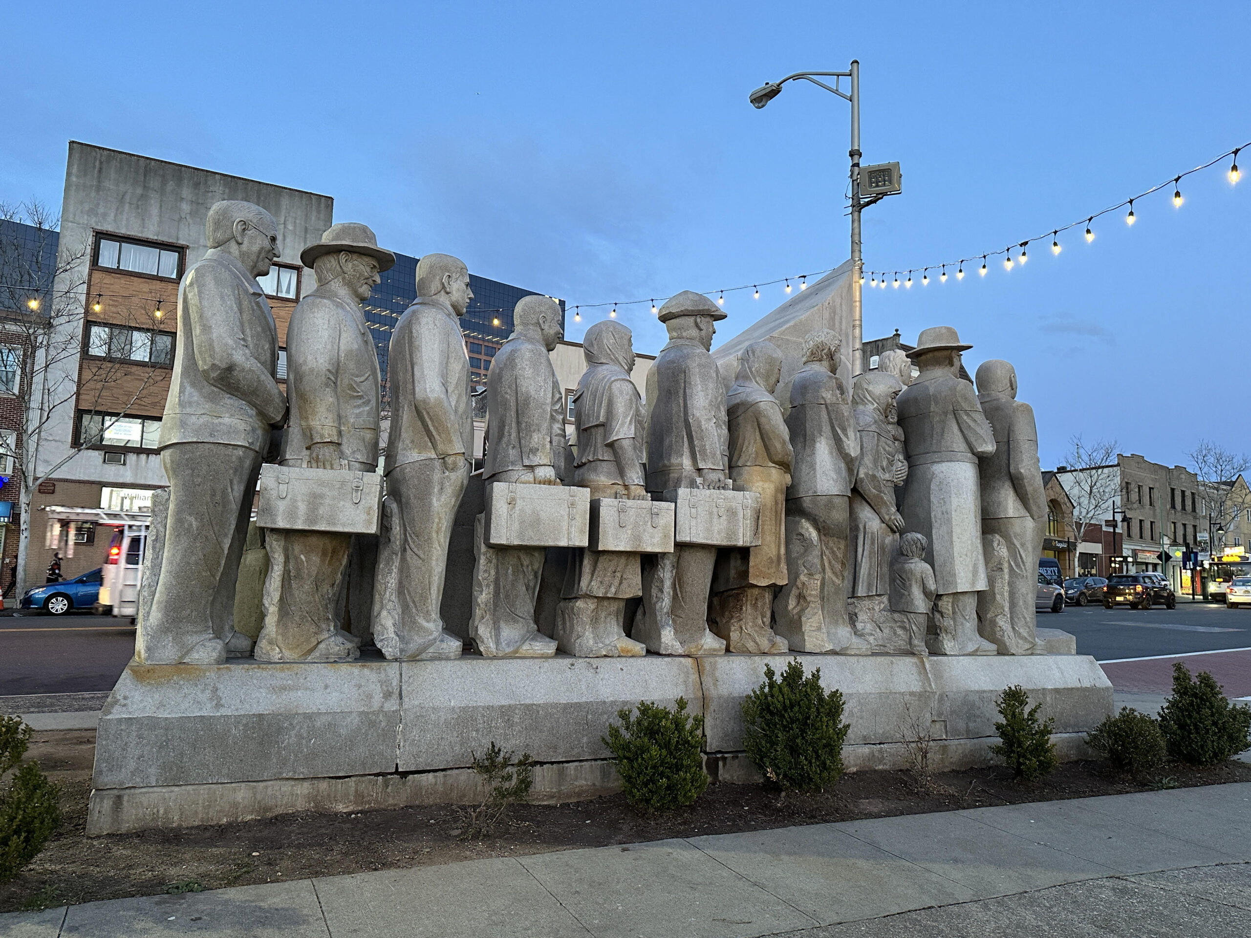 NEWARK Parque Peter Francisco está de cara nova e agora iluminado toda