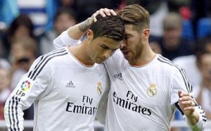 Cristiano Ronaldo e Sérgio Ramos