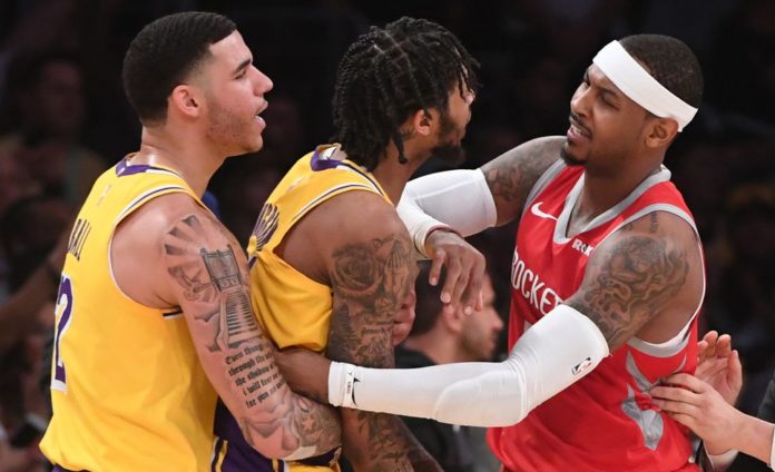 Los Angeles Lakers Vs. Houston Rockets Los Angeles Lakers Vs. Houston Rockets