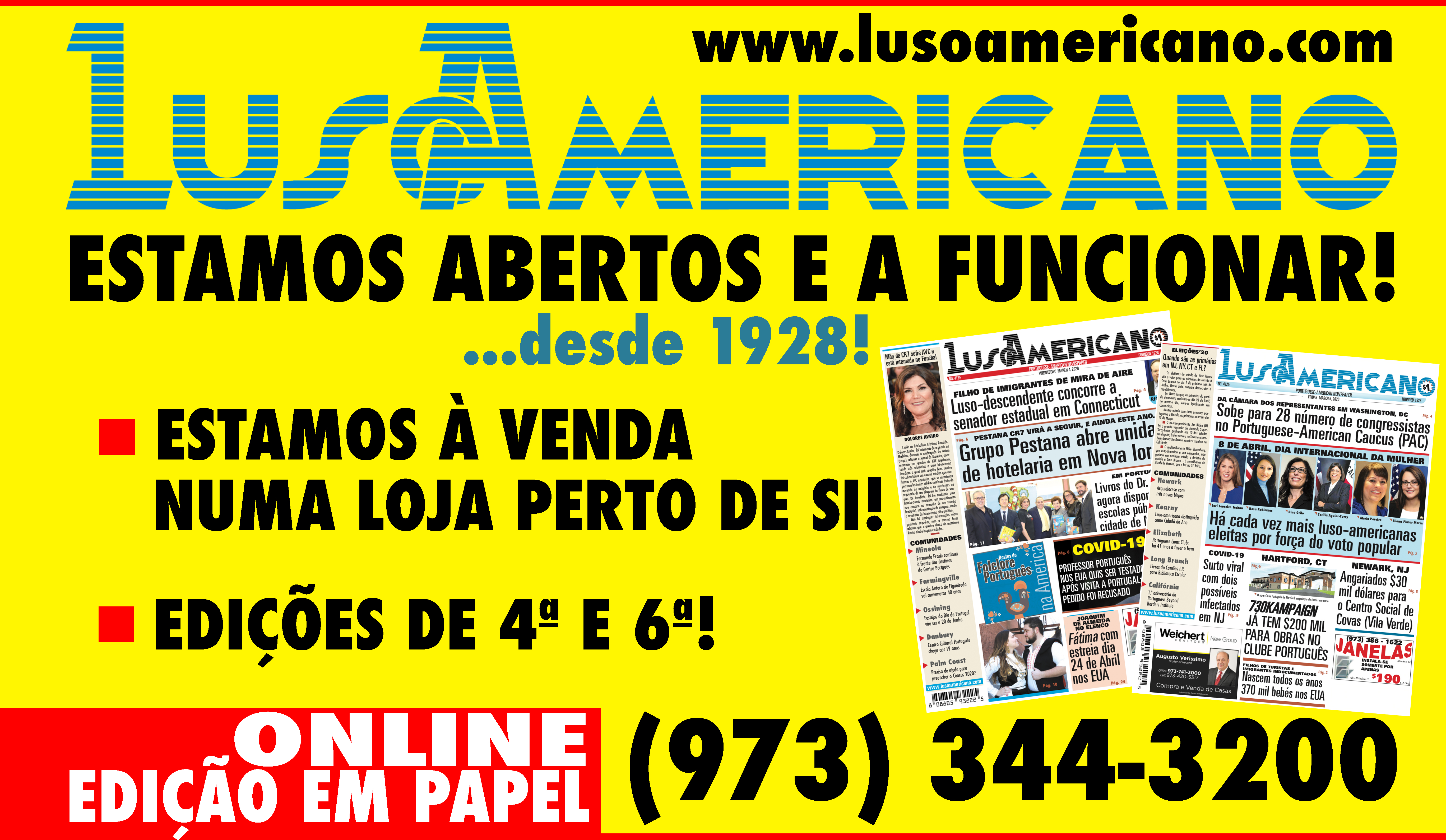 Fonte: jornal lusoamericano - Classificados Newark Nj