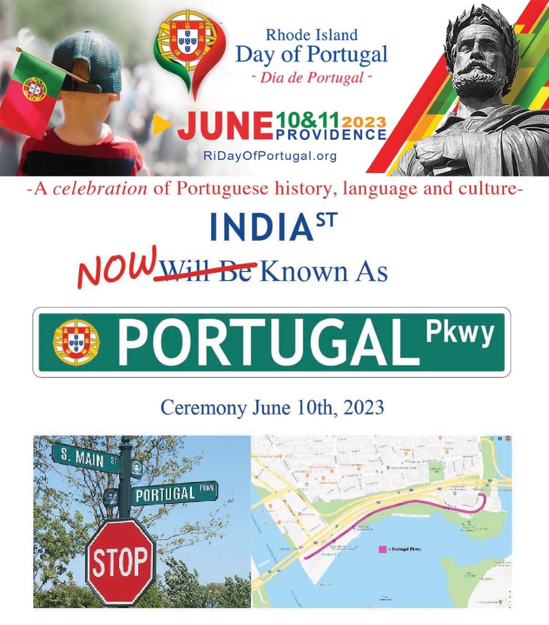 RHODE ISLAND Cidade de Providence vai ter nome de rua a exaltar Portugal LusoAmericano